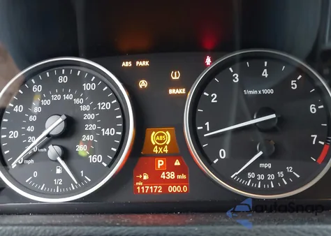 2009 BMW X5 xDrive30I z USA, uszkodzony, nr VIN 5UXFE43519L270889